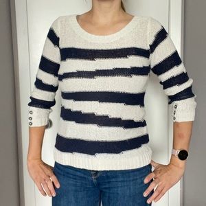 Lucky Brand striped sweater (size small)